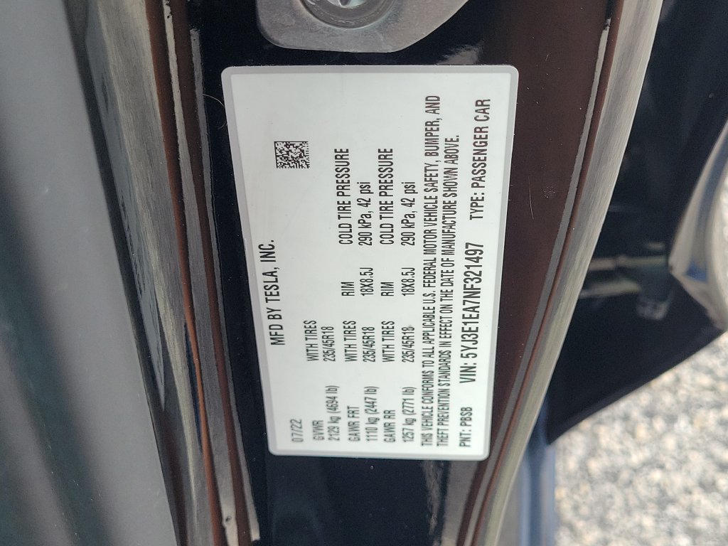 Used 2022 Tesla Model 3 RWD image 26
