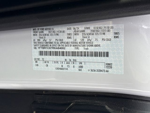 Used 2024 Ford Transit 250 148 Medium Roof w/ Load Area Protection Package RWD image 16