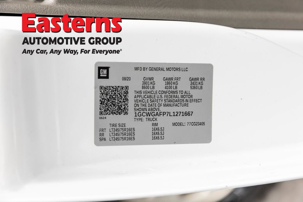 Used 2020 Chevrolet Express 2500 w/ Driver Convenience Package image 35