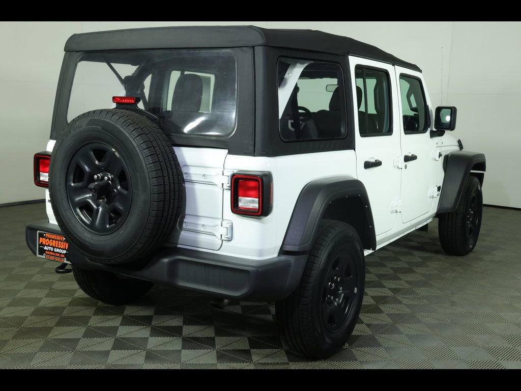 Used 2022 Jeep Wrangler Unlimited Sport AWD/4WD image 14