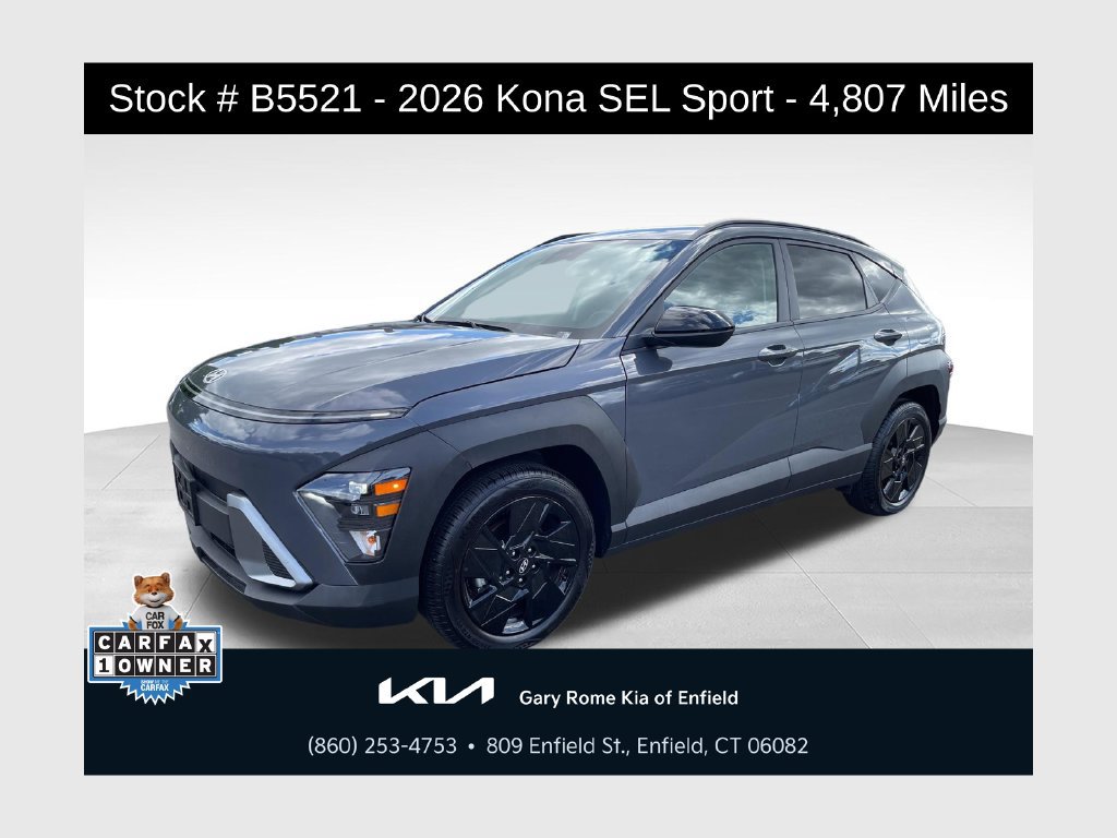 Used 2026 Hyundai Kona SEL Sport FWD 360° Tour