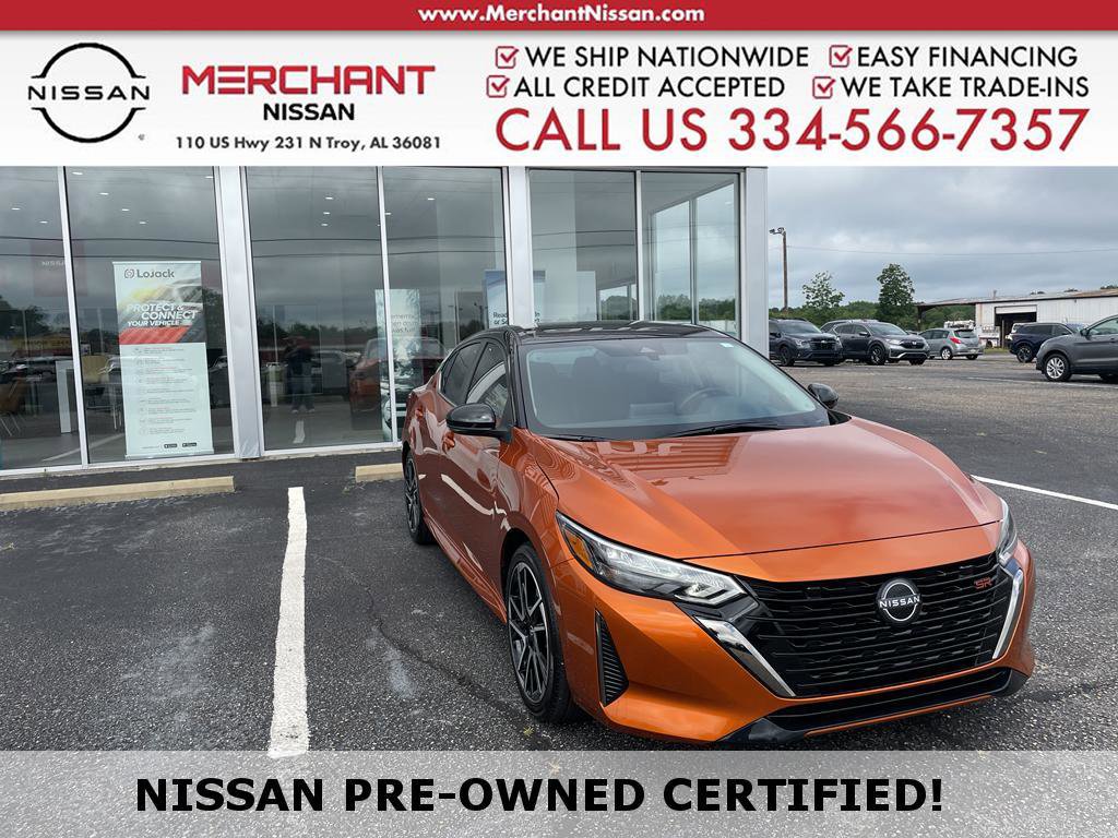 Certified 2025 Nissan Sentra SR