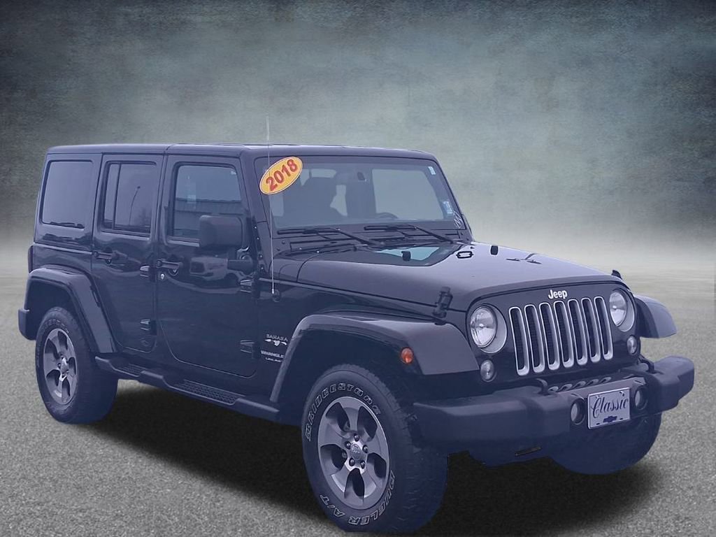 Used 2018 Jeep Wrangler Unlimited Sahara w/ Connectivity Group image 3