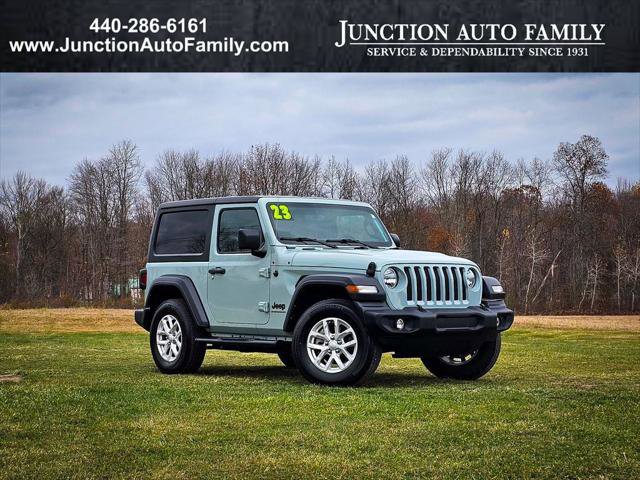 Certified 2023 Jeep Wrangler Sport S