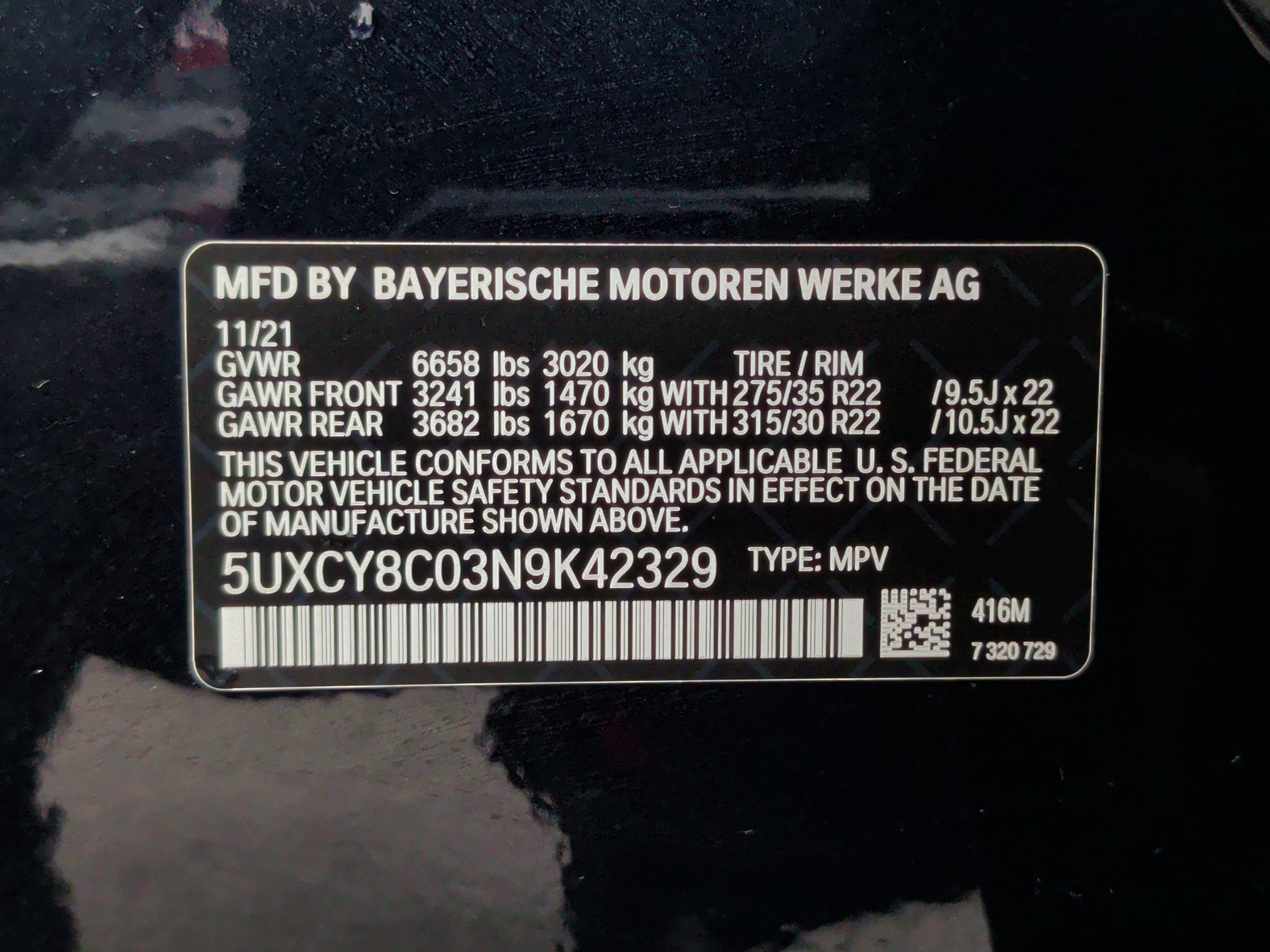 Used 2022 BMW X6 M50i w/ Executive Package image 36