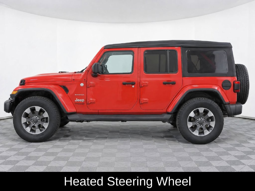 Used 2018 Jeep Wrangler Unlimited Sahara AWD/4WD image 7