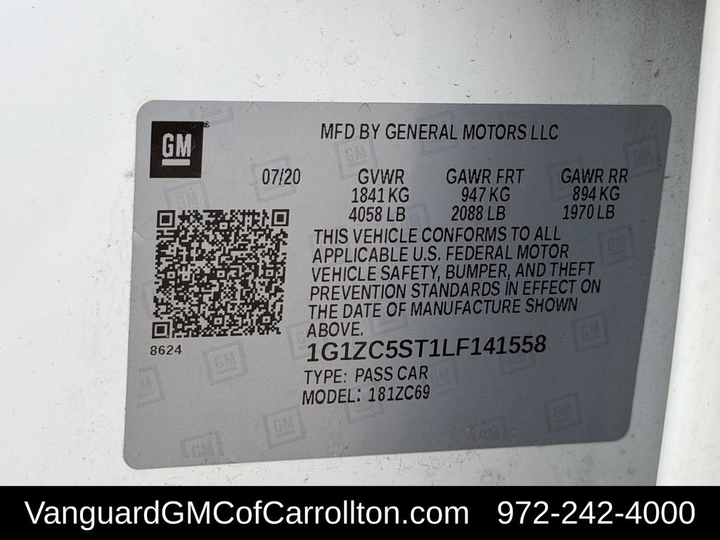 Used 2020 Chevrolet Malibu LS w/ Driver Confidence Package II FWD image 32