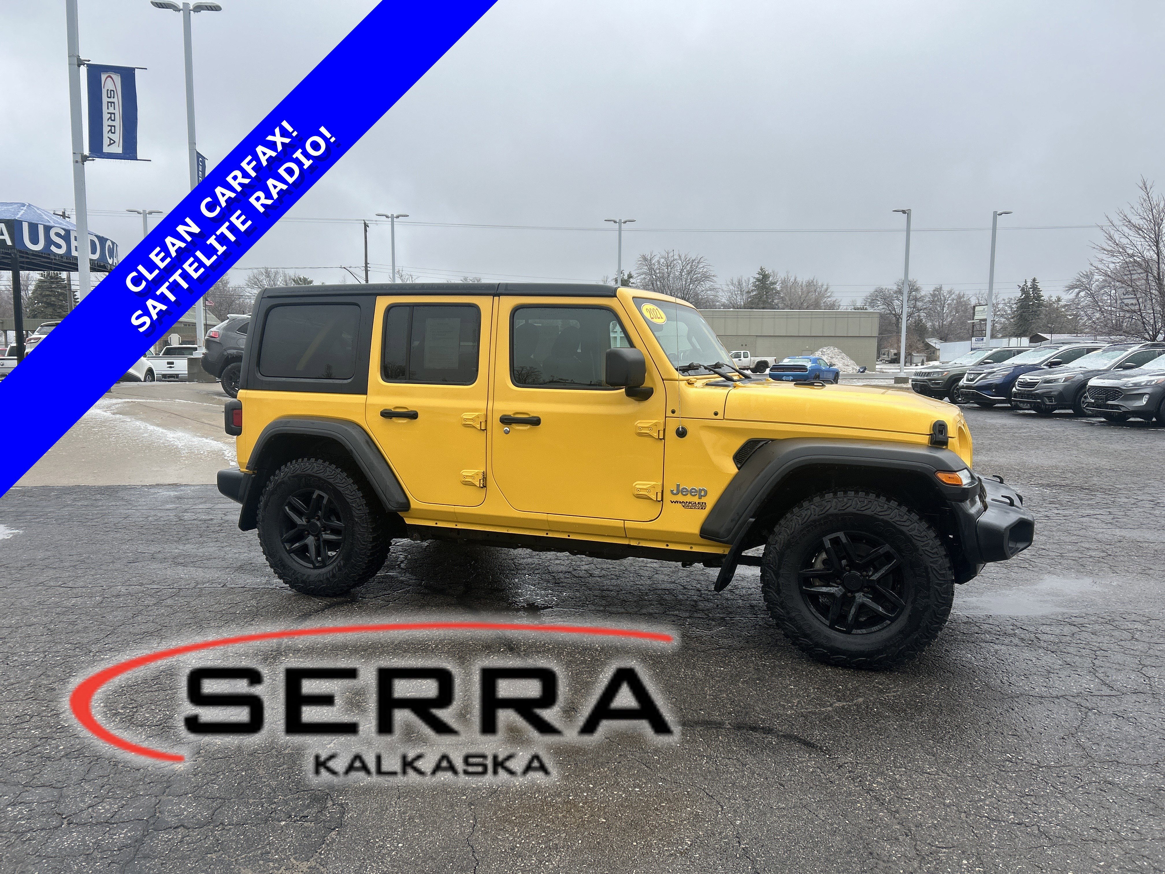 Used 2021 Jeep Wrangler Unlimited Sport w/ Dual Top Group image 1