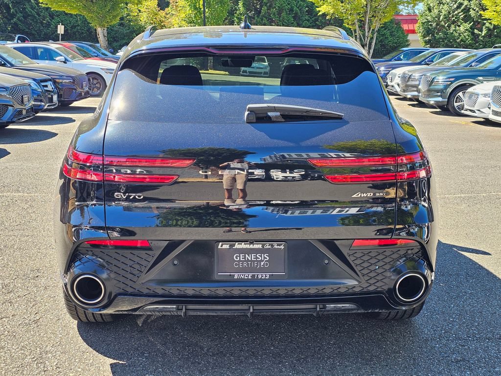 Certified 2025 Genesis GV70 3.5T Sport w/ Sport Prestige Package AWD/4WD image 6