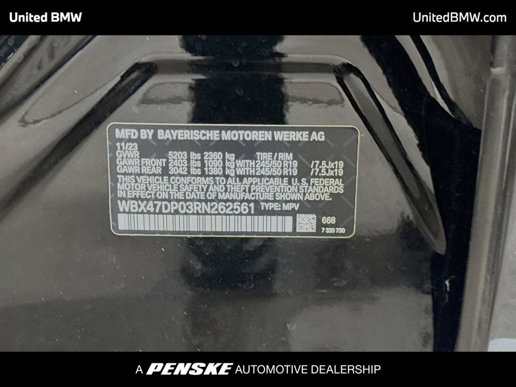 Used 2024 BMW X3 sDrive30i w/ Convenience Package w/ZPA RWD image 15