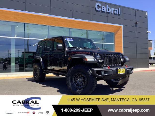 Used 2022 Jeep Wrangler Unlimited Rubicon w/ Xtreme Recon 35" Tire Package AWD/4WD image 1