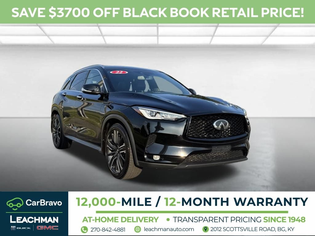 Used 2022 INFINITI QX50 Luxe w/ Appearance Package