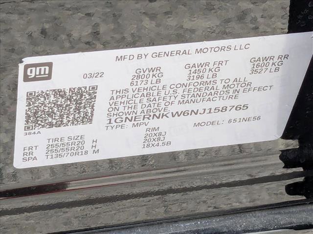 Used 2022 Chevrolet Traverse High Country w/ LPO, Cargo Package image 26