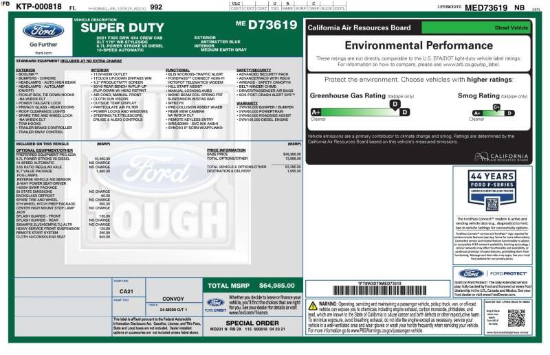 Used 2021 Ford F350 XLT w/ XLT Value Package image 11