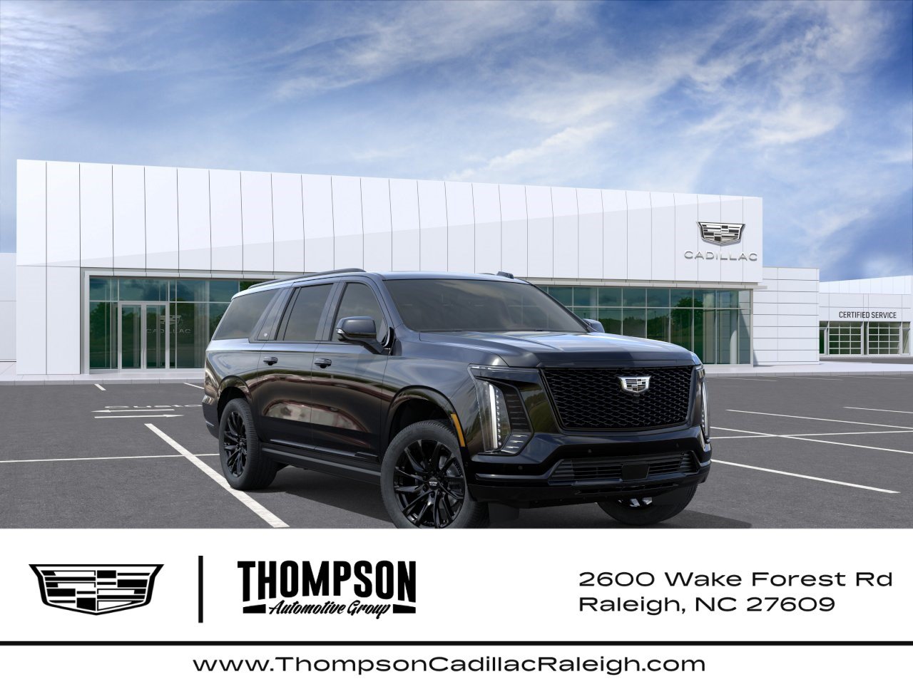 New 2026 Cadillac Escalade ESV Sport w/ LPO, ONYX Package