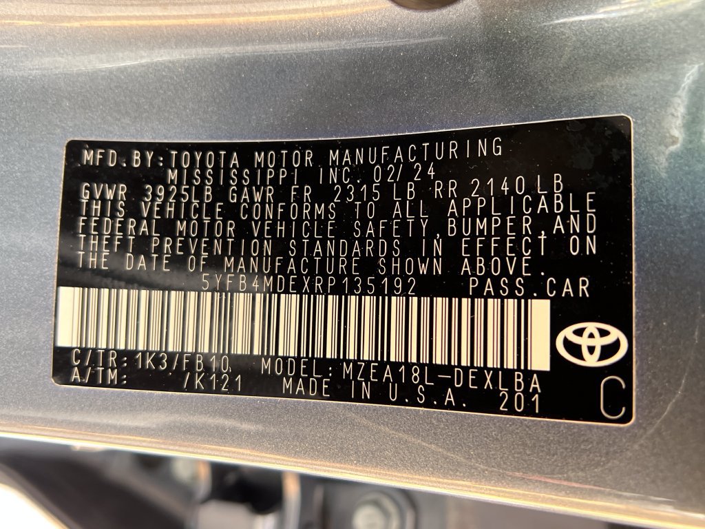 Used 2024 Toyota Corolla LE FWD image 26