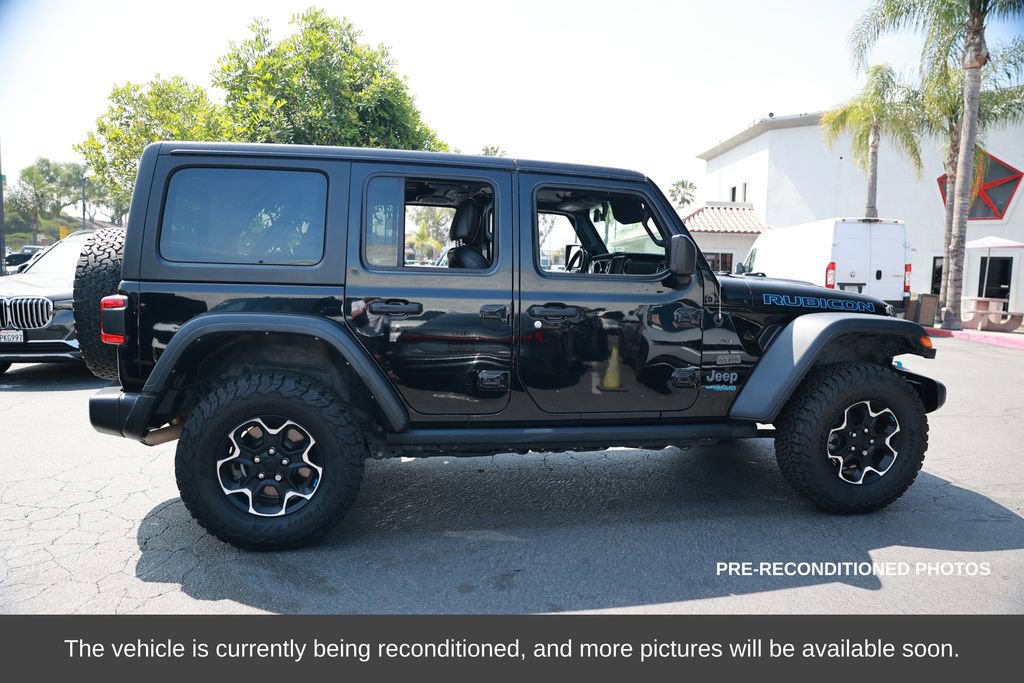 Used 2022 Jeep Wrangler Unlimited Rubicon 4xe w/ Cold Weather Group image 7
