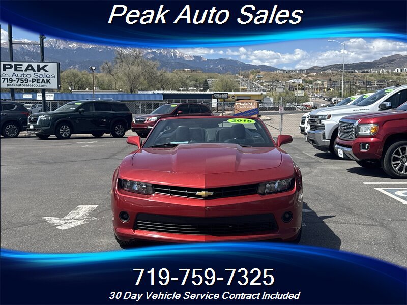 Used 2015 Chevrolet Camaro LT RWD image 3