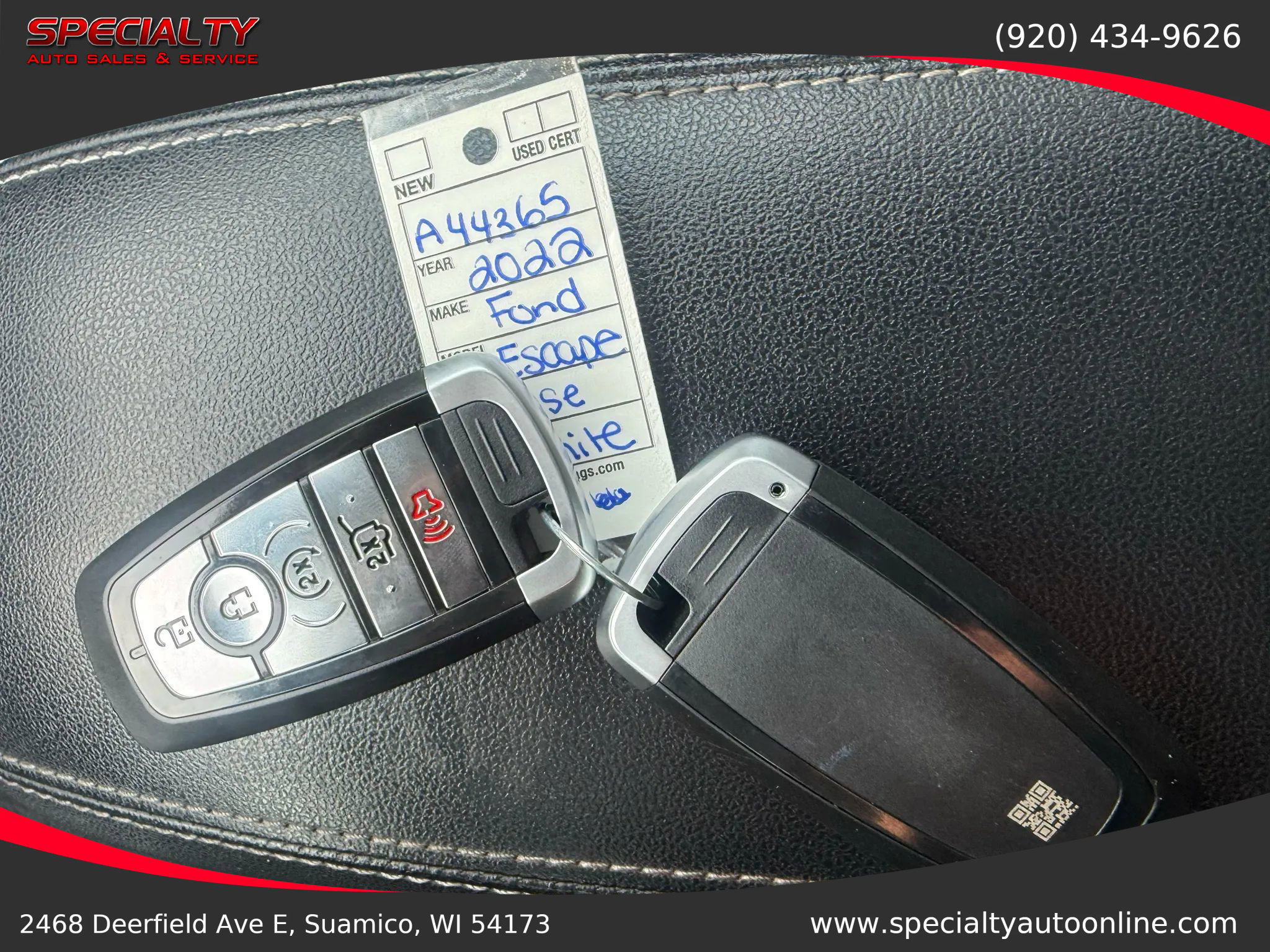 Used 2022 Ford Escape SEL image 38