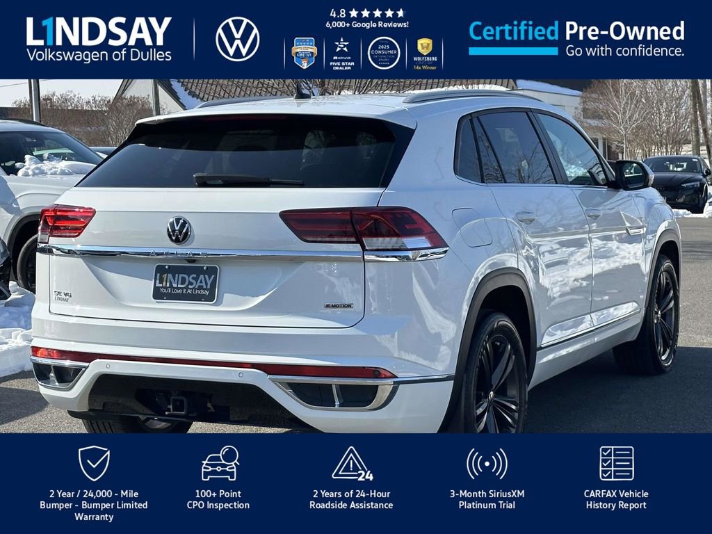 Certified 2021 Volkswagen Atlas Cross Sport SE w/ Panoramic Sunroof Package image 7