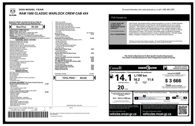 Used 2020 RAM 1500 Classic Warlock image 3