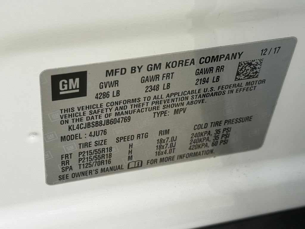 Used 2018 Buick Encore Preferred FWD image 37