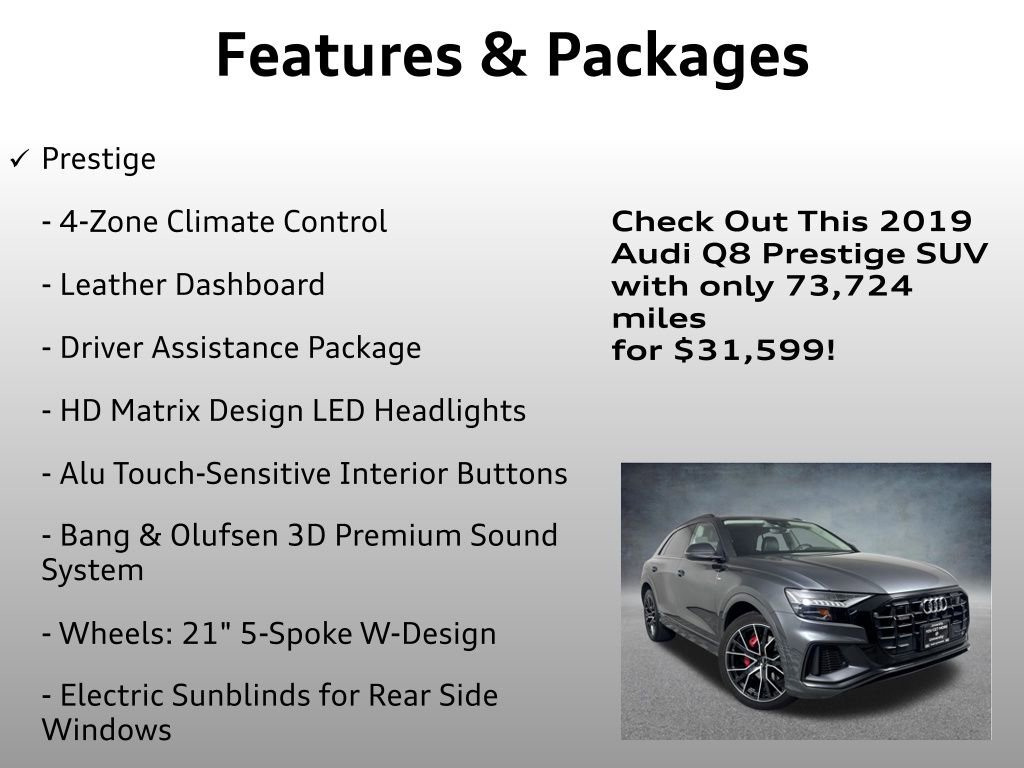 Used 2019 Audi Q8 Prestige image 24