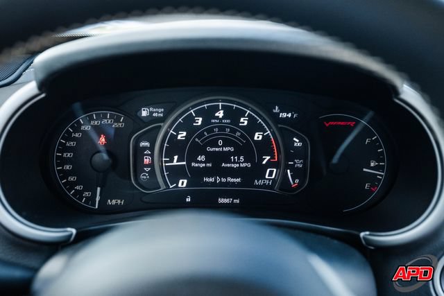 Used 2013 SRT Viper GTS w/ GTS Laguna Interior Pkg RWD image 12