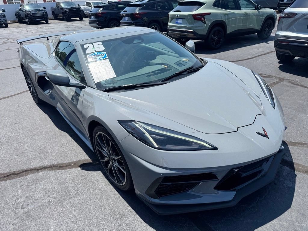 Certified 2025 Chevrolet Corvette Stingray Preferred Conv w/ Z51 Performance Package RWD image 14