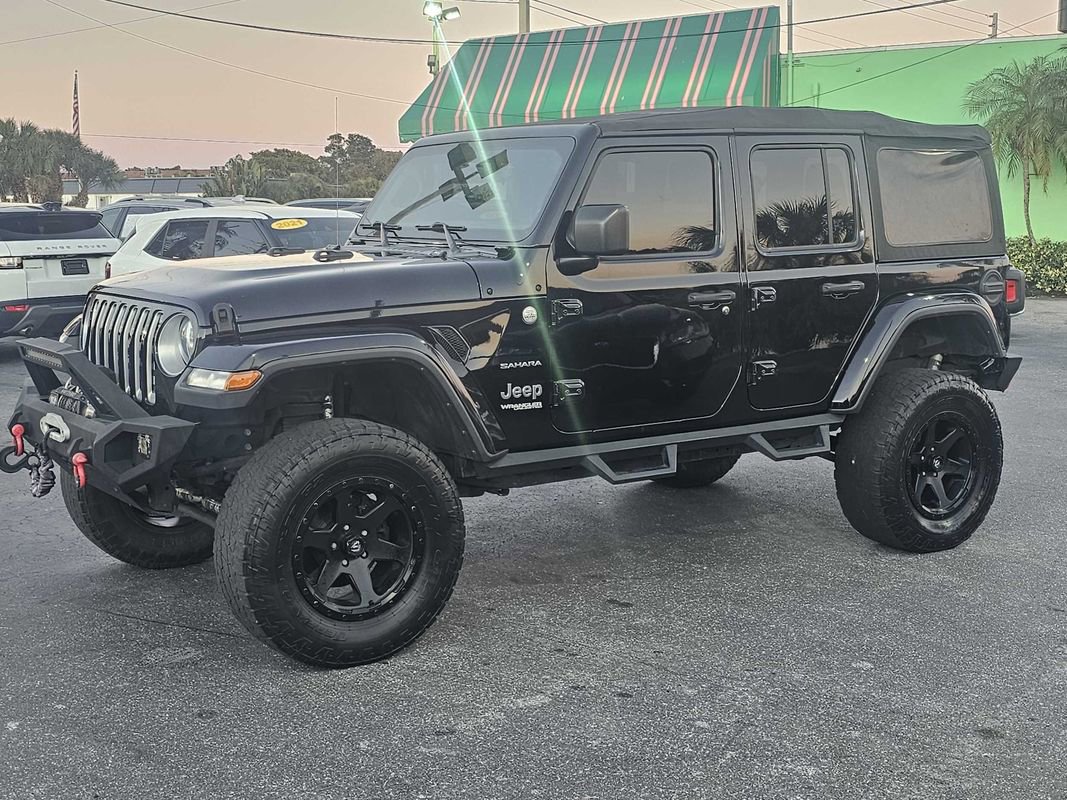Used 2018 Jeep Wrangler Unlimited Sahara