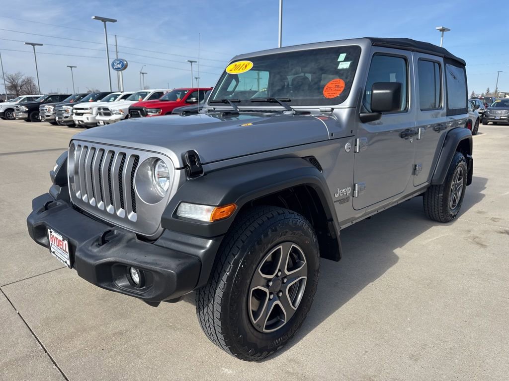 Certified 2018 Jeep Wrangler Unlimited Sport S image 23