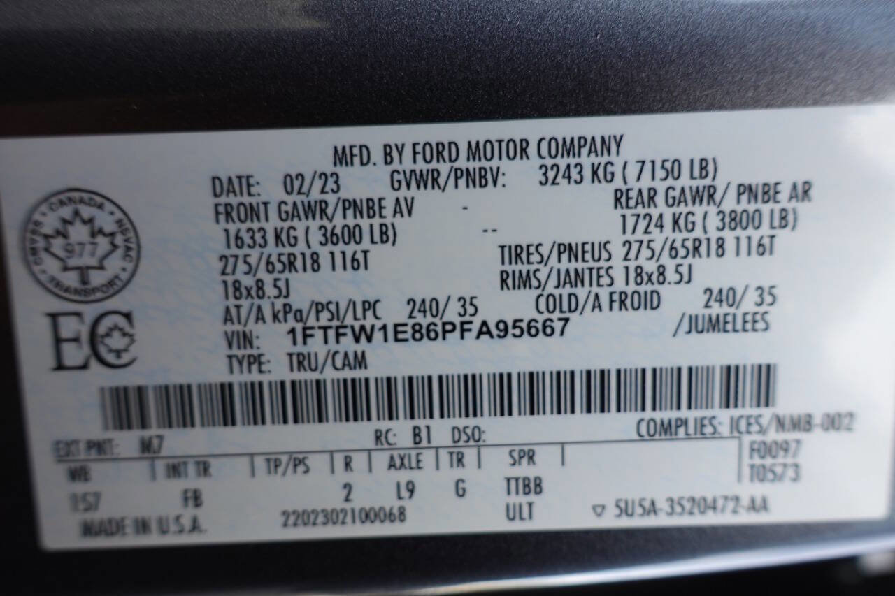 Used 2023 Ford F150 XLT w/ Equipment Group 302A High image 67