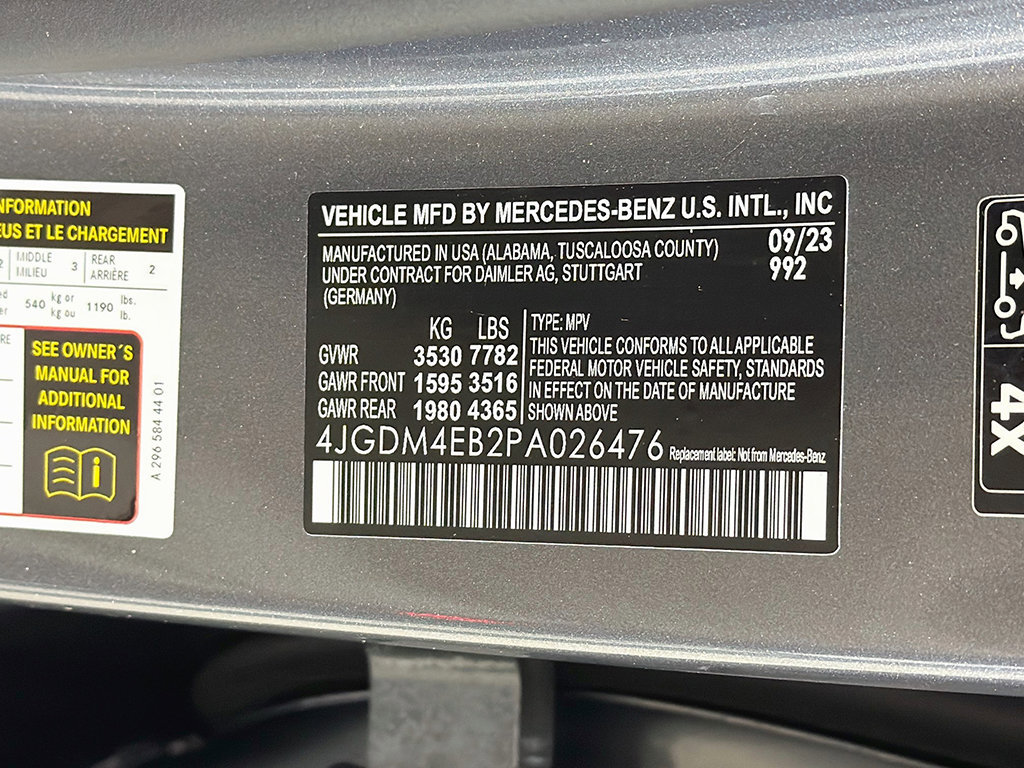 Used 2023 Mercedes-Benz EQS 580 4MATIC SUV image 45