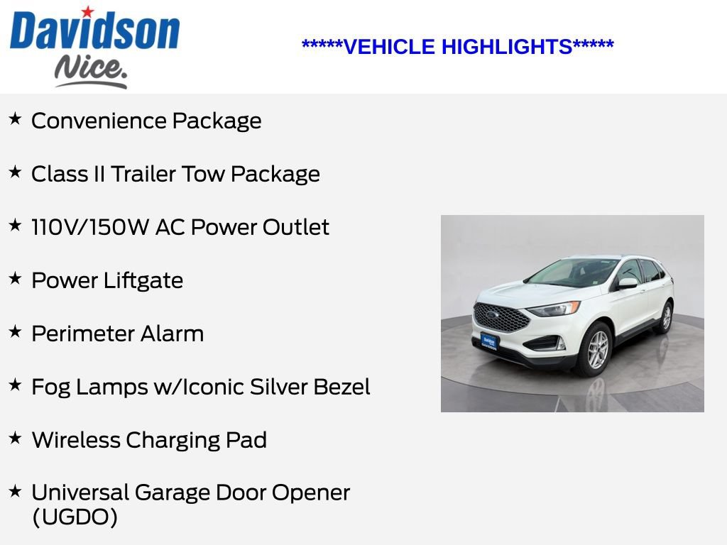 Used 2024 Ford Edge SEL w/ Convenience Package AWD/4WD image 5