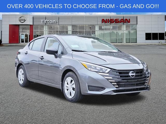 New 2025 Nissan Versa S w/ Trunk Package
