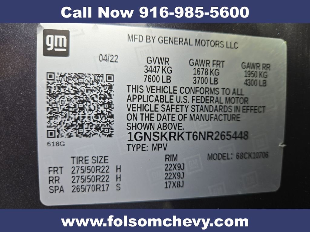 Used 2022 Chevrolet Tahoe RST image 37