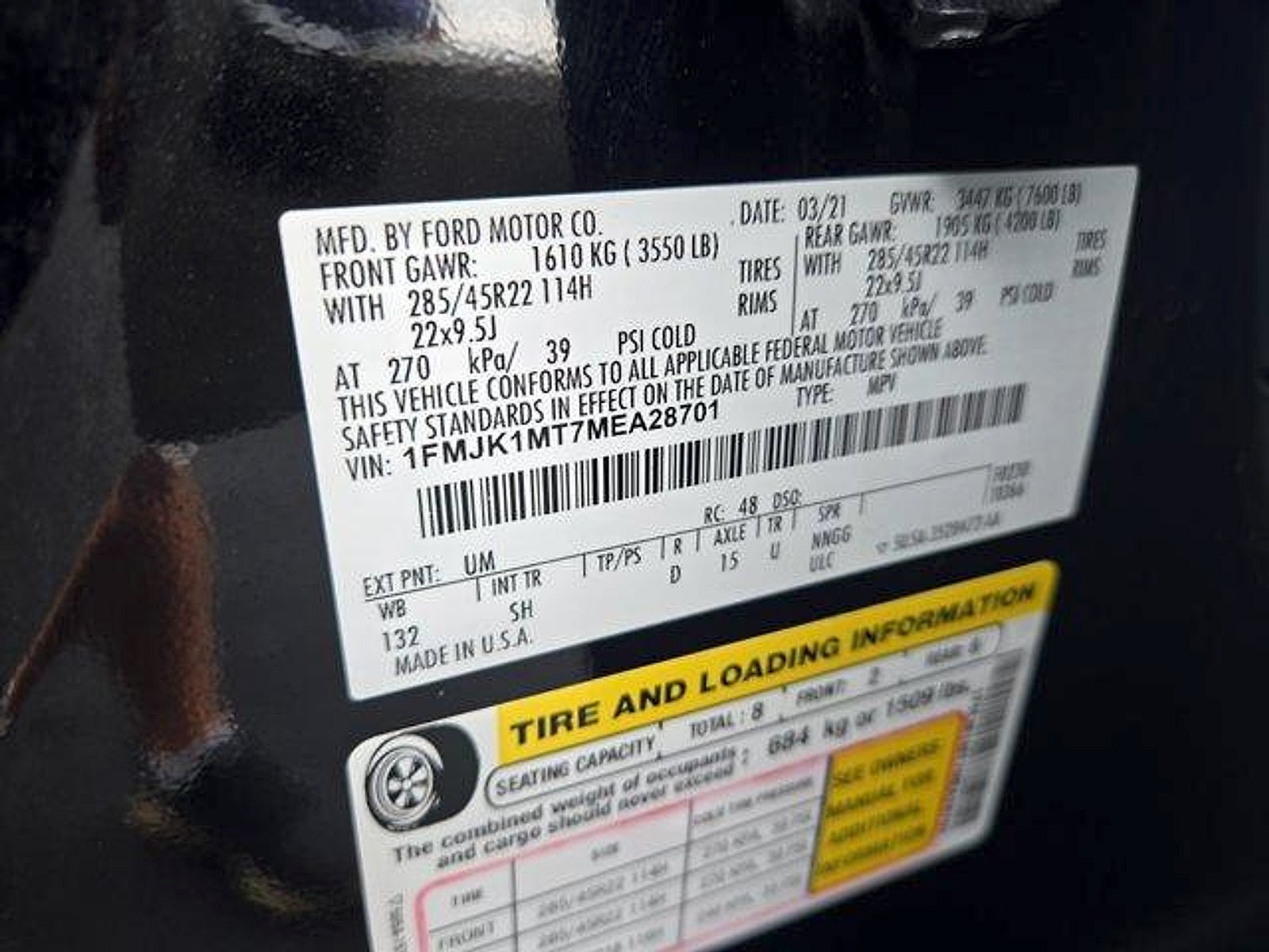 Used 2021 Ford Expedition Max Platinum AWD/4WD image 28