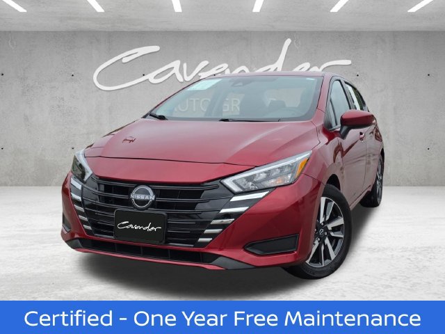 Certified 2025 Nissan Versa SV w/ Trunk Package
