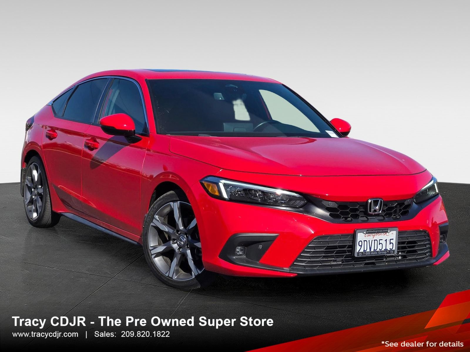 Used 2022 Honda Civic Sport Touring image 1