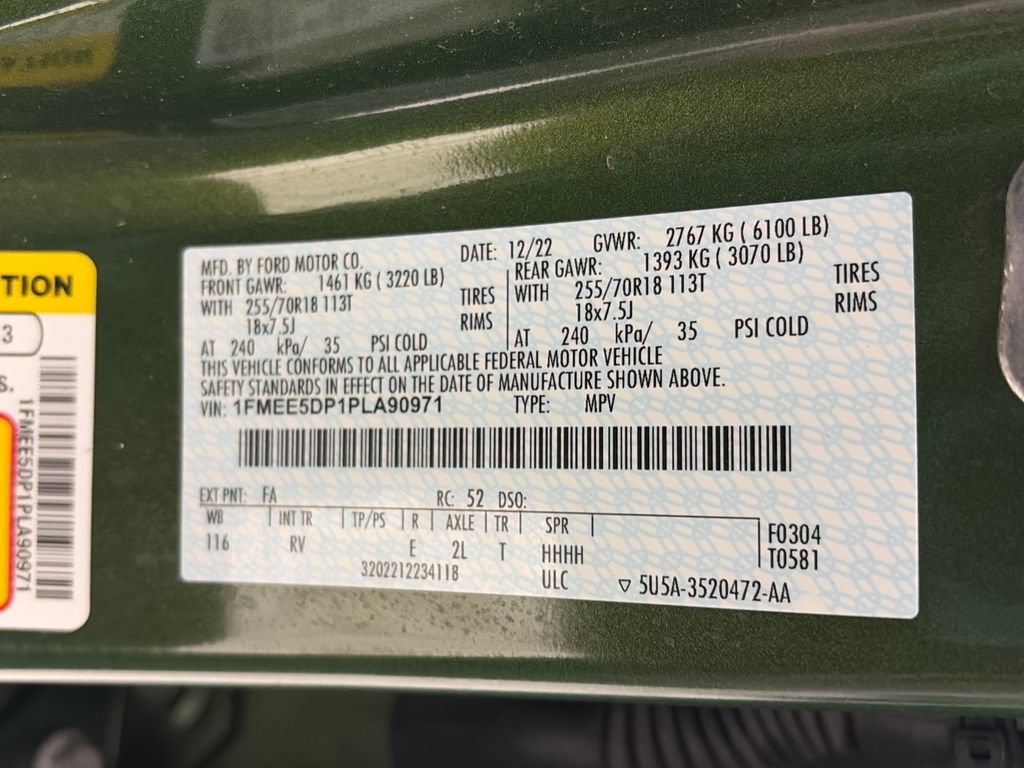 Certified 2023 Ford Bronco Outer Banks AWD/4WD image 9