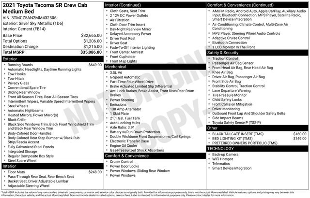 Used 2021 Toyota Tacoma SR image 7