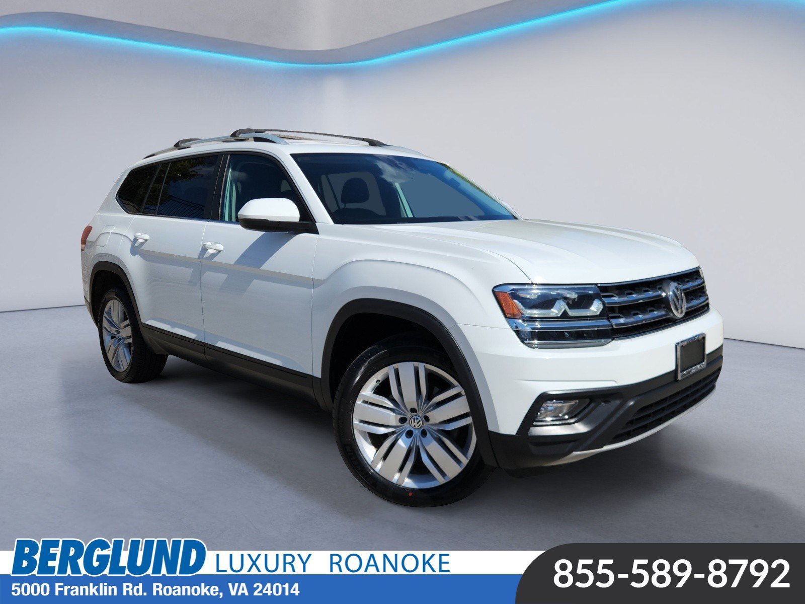 Used 2019 Volkswagen Atlas SE w/ Towing Package FWD image 1