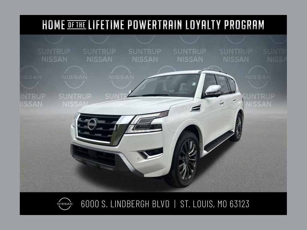Used 2024 Nissan Armada Platinum w/ Captain's Chairs Package image 1
