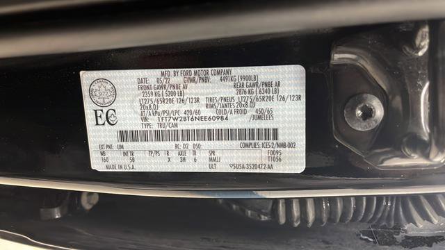 Used 2022 Ford F250 Lariat w/ Black Appearance Package image 45