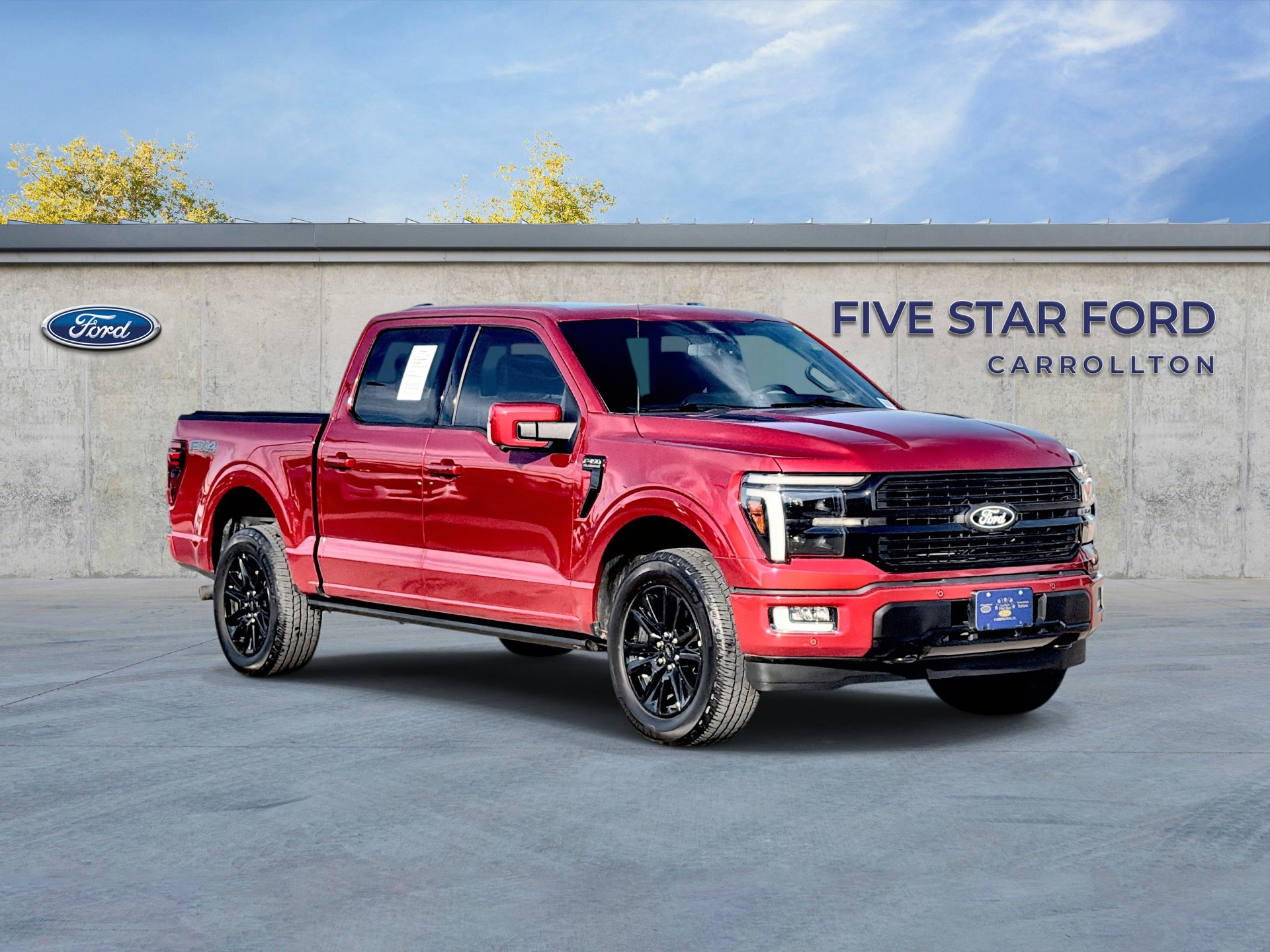 Certified 2025 Ford F150 Platinum w/ Equipment Group 702A High