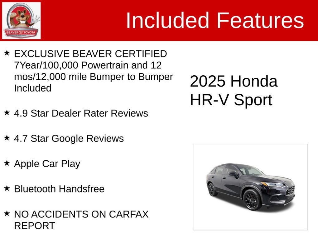 Used 2025 Honda HR-V Sport image 4
