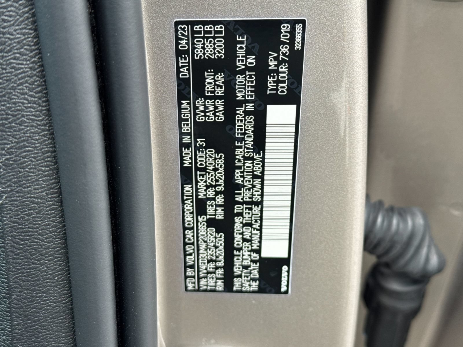 Certified 2023 Volvo XC40 Recharge Ultimate AWD/4WD image 32