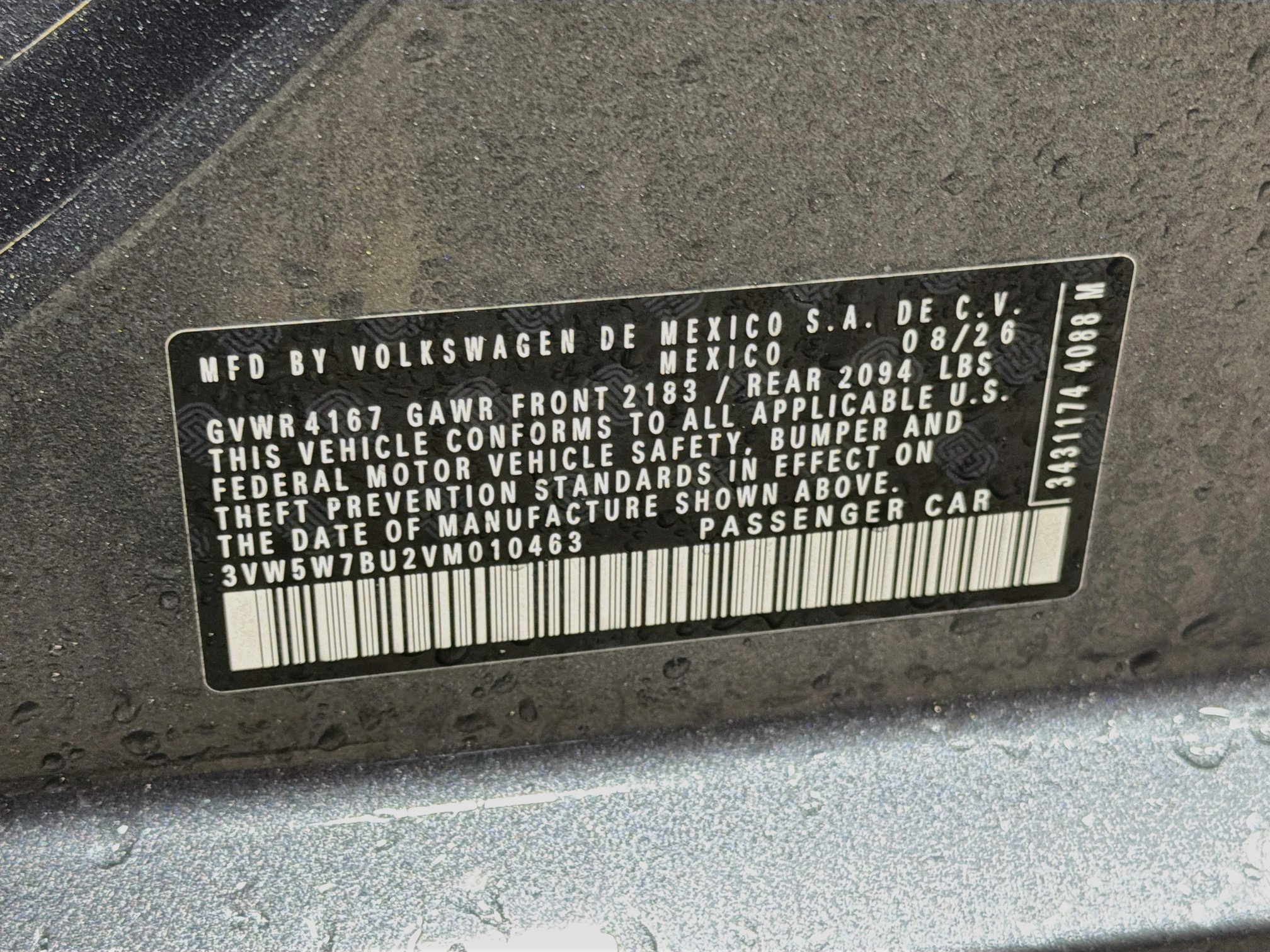 New 2027 Volkswagen Jetta S FWD image 39