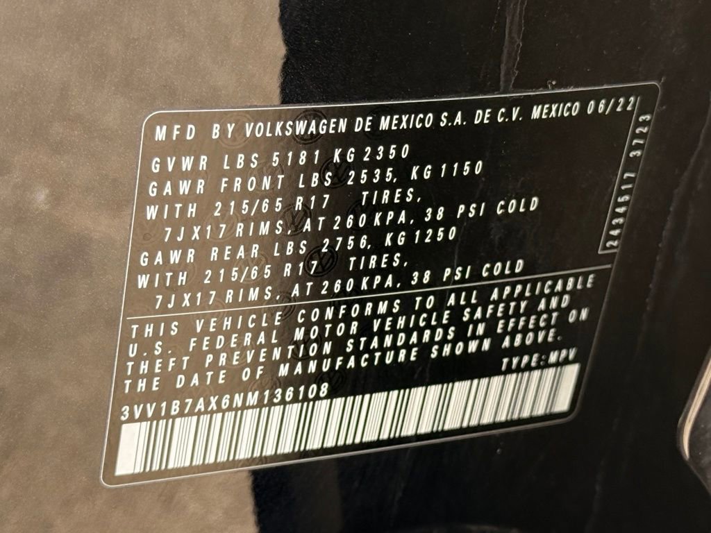Used 2022 Volkswagen Tiguan S image 28