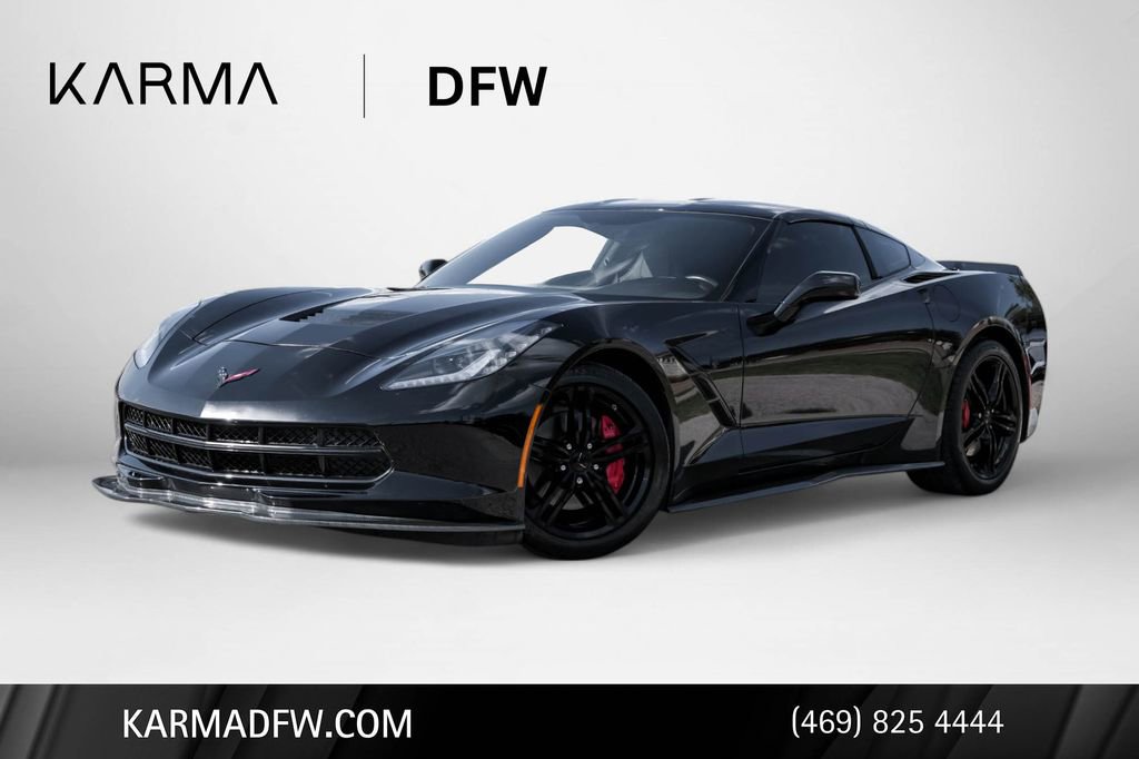 Used 2017 Chevrolet Corvette Stingray Coupe w/ Carbon Flash Badge Package